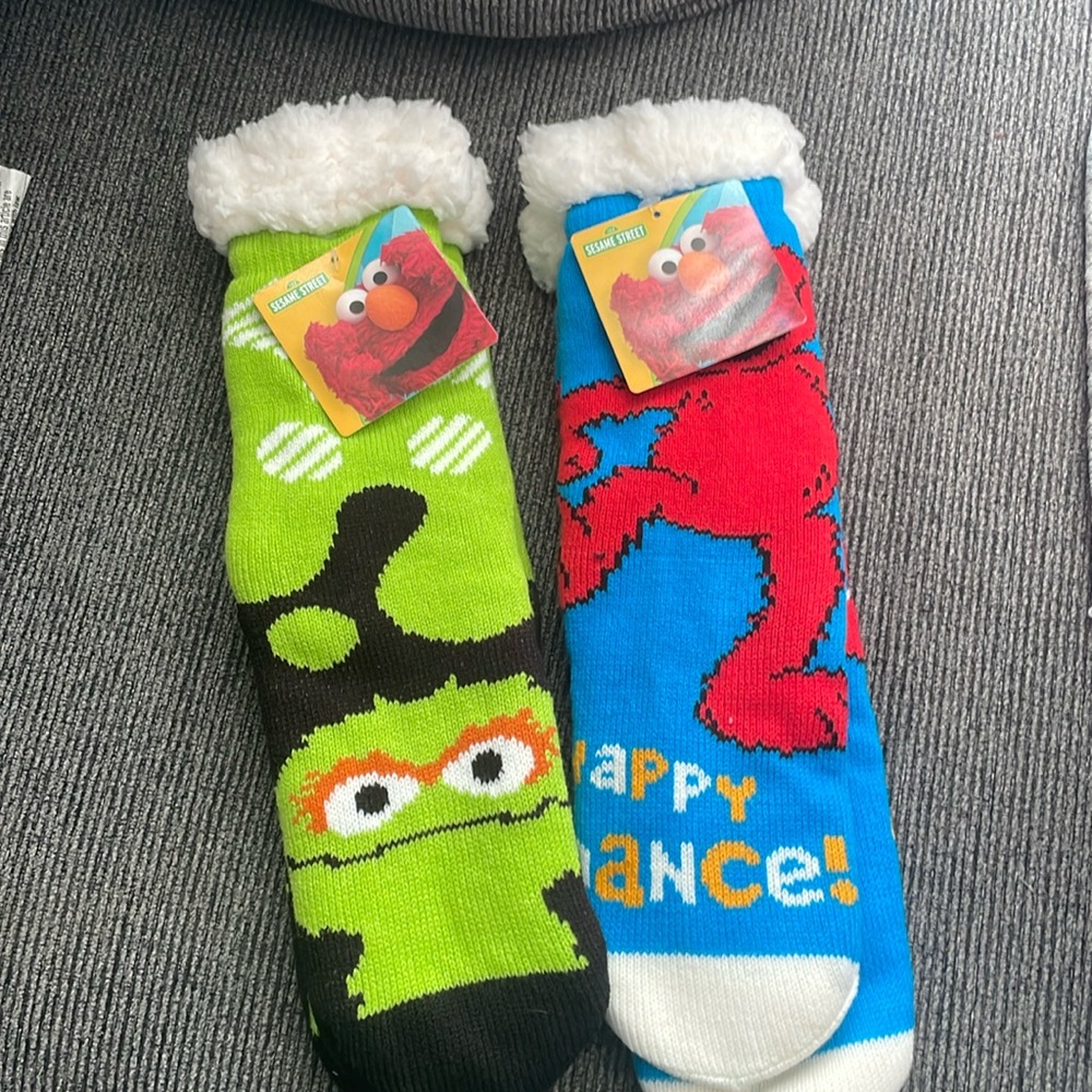 Brand new Sherpa lined socks
